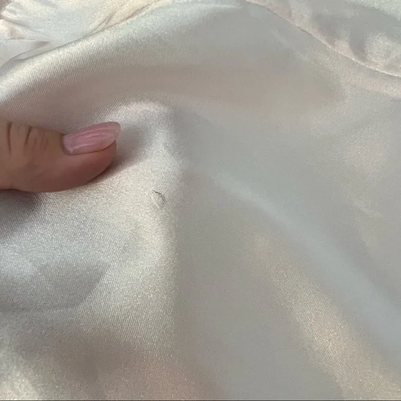 Vintage Diana Hand Embroidered Pink vintage satin intimates Set Shorts & top, M - Picture 9 of 13